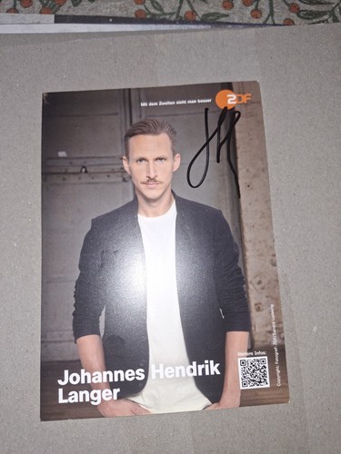 Autogrammkarte johannes - autogrammkarte,