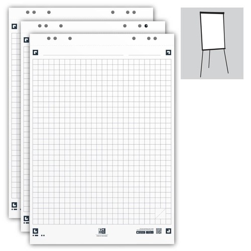 Oxford flipchart papier - flipchart-papier, smart