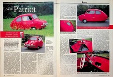 Oldtimer Praxis 02/1999 Fuldamobil NWF 200 Restaurierung - ein interessanter Ber