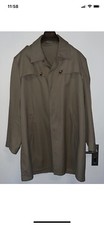 Strenesse Trenchcoat Gr. L Herren Mantel Beige Klassiker