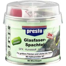 PRESTO 601112 GLASFASERSPACHTEL MIT HÄRTER g RAU-GRÜN 1000 g MOTIP DUPLI COLOR