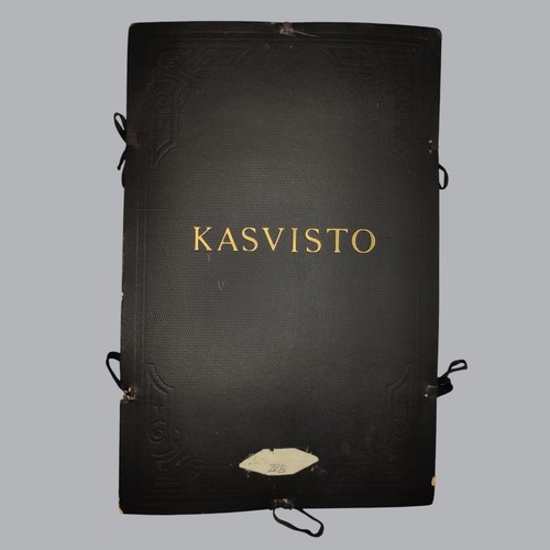Finnish 1950s herbarium - finnish,