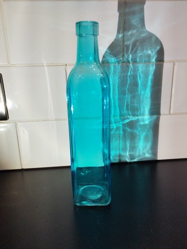 Dekorative quadratische blaue