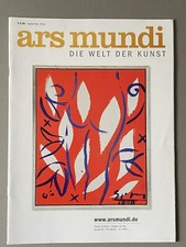 ARS MUNDI 2016 Sept. Kunst-Katalog für Museumsfreunde, Kunstkenner, 71 Seiten