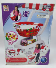 Einkaufswagen Chicos Spielzeug Mein 2-in-1 Supermarktwagen 84158