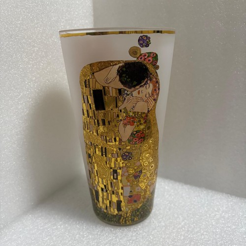 Gustav klimt glasvase - klimt, kuss