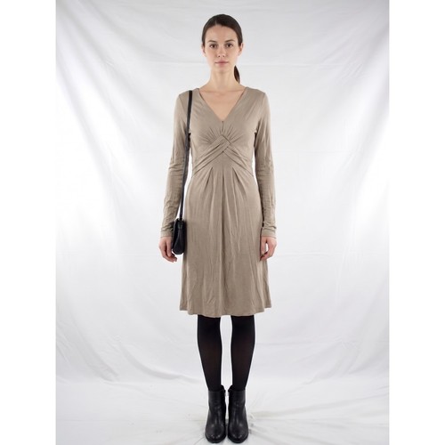 Fashion elle damen kleid - damen, beige