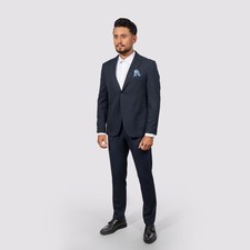 Slim Fit Herrenanzug in