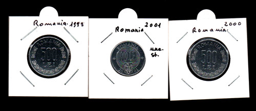 Münzen rumänien 500 - münzen,