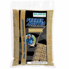 (3,85€/1kg) Balzer Michael Zammataro’s Feedermaster Futter Karpfen/Schleie – 1kg