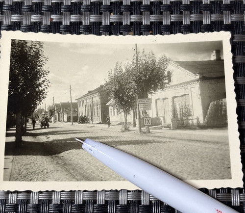 Orig foto straßenszene - foto,