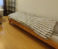 HASENA Wood Line Bett Kernbuche  90x200 Massivholz