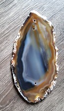 Achatscheibe oval für