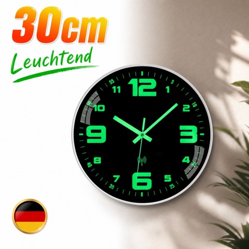 Wanduhr leuchtende 30cm - wanduhr,