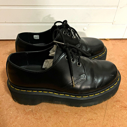 Martens halbschuhe leder - dr.,