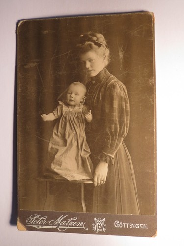 Göttingen 1907 junge frau - göttingen,