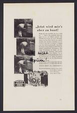 DRESDEN, Werbung 1938, Zeiss Ikon AG Kamera