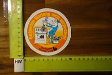 Alter Aufkleber Sanitär Heizung Gas STADTWERKE BRAUNSCHWEIG Wartung