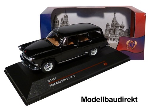 Wolga gaz m22 kombi - kombi, schwarz