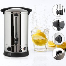 Heißgetränkeautomat 7L 1500W Getränkespender mit Zapfhahn Kochtopf ☕