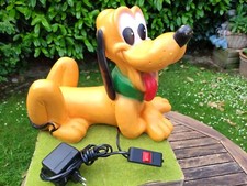 Heico Disney PLUTO Lampe um 1980 Schlummerlicht --RARITÄT-- Sammler Micky Maus
