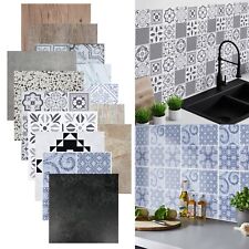 Selbstklebende Bodenfliesen Küche Bad Boden Kunststoff Vinyl Fliesen PVC
