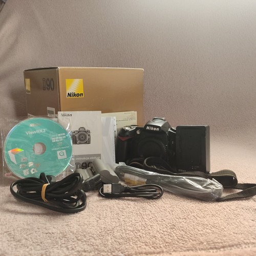 Nikon d90 3mp - d90, 12,3mp/black/box/nr
