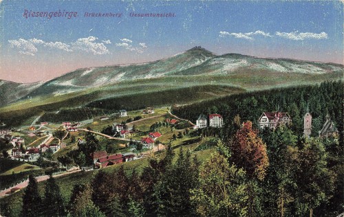 Riesengebirge gesamtansicht - ak,