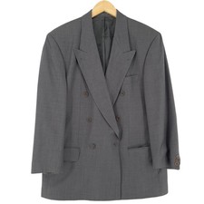 Hugo Boss Blazer Jacke Anzug Al Capone Catana Wolle Jj4 Größe EU 50 UK/US 40