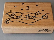 Stempel 'Winterlandschaft' für Kartengestaltung  Kaleidoskop-Die Stempelschmiede