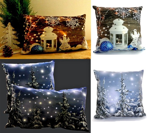 Kissen mit led beleuchtung - kissen,