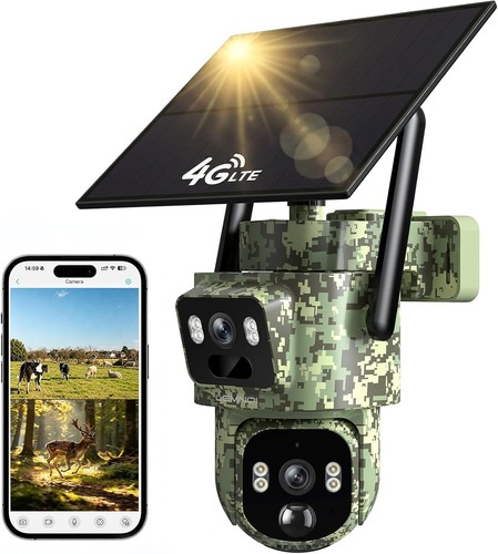 Lemnoi solar wildkamera 2k - wildkamera,