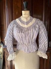 Caraco Bluse Epoche 1900 mit