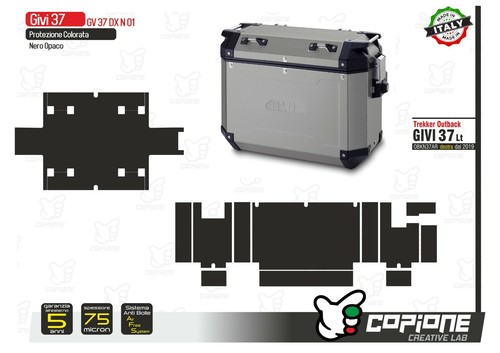 Givi trekker outback koffer - trekker,