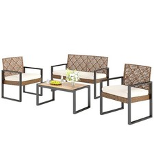 Poly Rattan Sitzgruppe 4