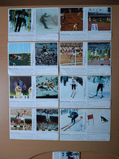 8 Olympiabilder 1964/68 von