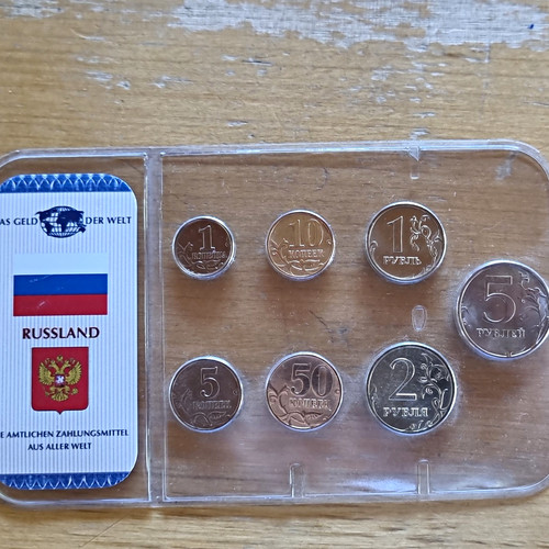 Russland kursmünzensatz 1997 - russland,