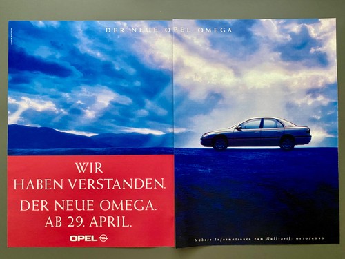 Der neue opel omega wir - opel,