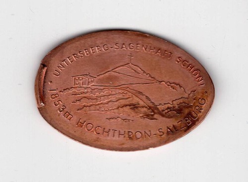 Elongated coin österreich - elongated,