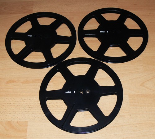 Braun tonbandspulen 22cm - tonbandspulen,