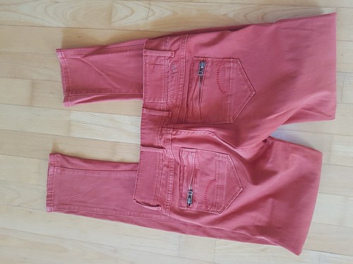 Star raw hose - jeans, rot