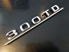 Mercedes Benz S123 W123 Typenschild 300TD