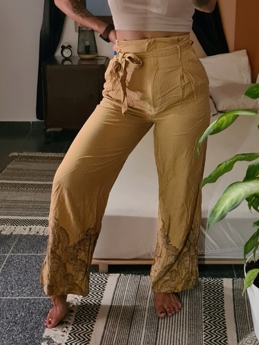 Hose weites bein culotte - h&m,