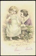 Kinder c 1910 Children Alte Postkarte Ak No.249