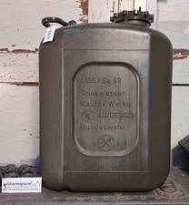 Original BW Bundeswehr Kautex Trinkwasserkanister Kanister 20l Neu #2847