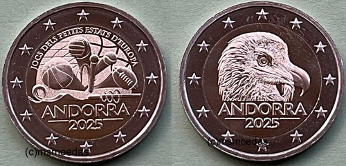 Andorra euro - andorra, 2x