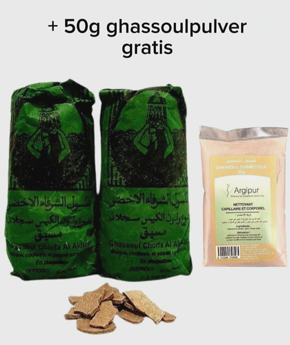 500 ghassoul tonerde - g,