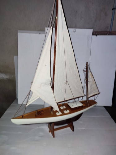 Modell schreibtisch holz boot - modell,