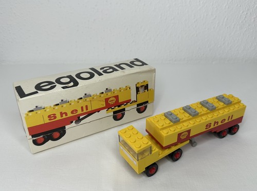 Lego 621 shell tanker truck - shell,