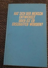 Hat sich der Mensch entwickelt